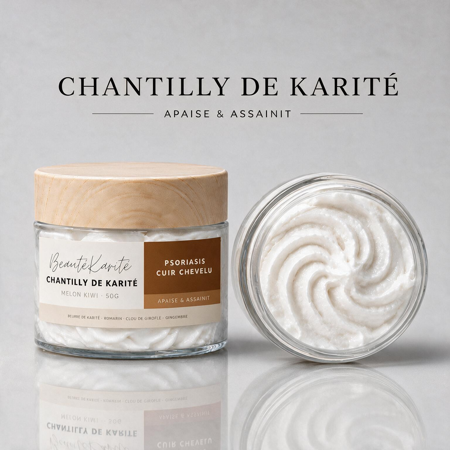 Chantilly Karité | Psoriasis & Cuir Chevelu Réactifs