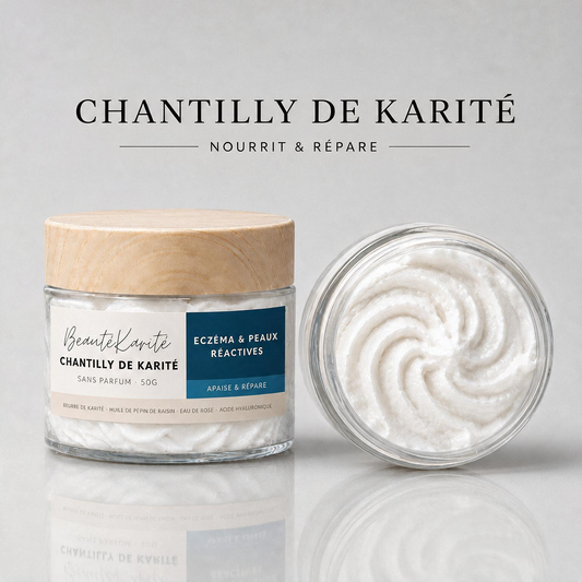 Chantilly Karité | Peau sèche, Eczema
