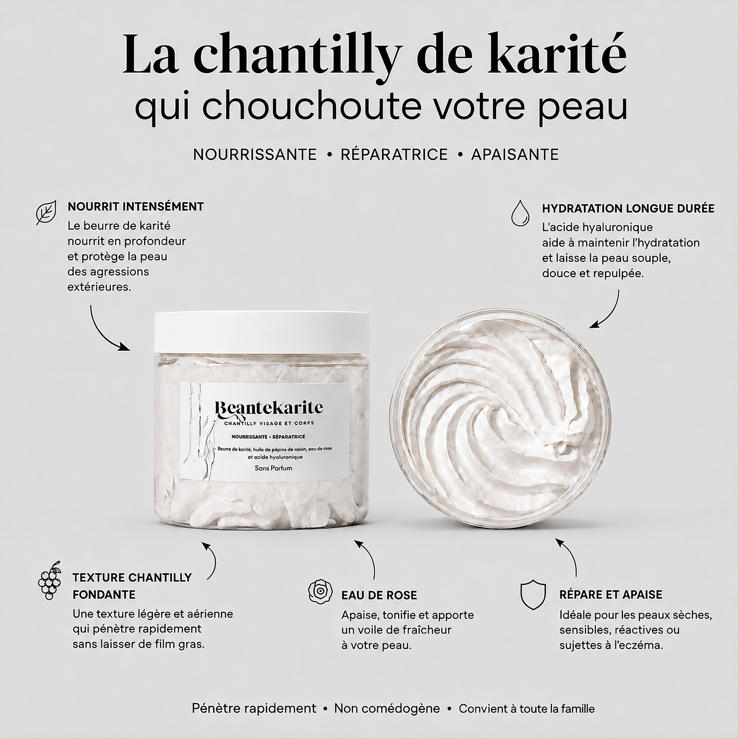 Chantilly Karité | Corps & Visage
